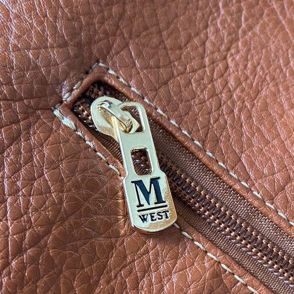 Montana West Tan Vegan Leather Shoulder Bag - Picture 3 of 9